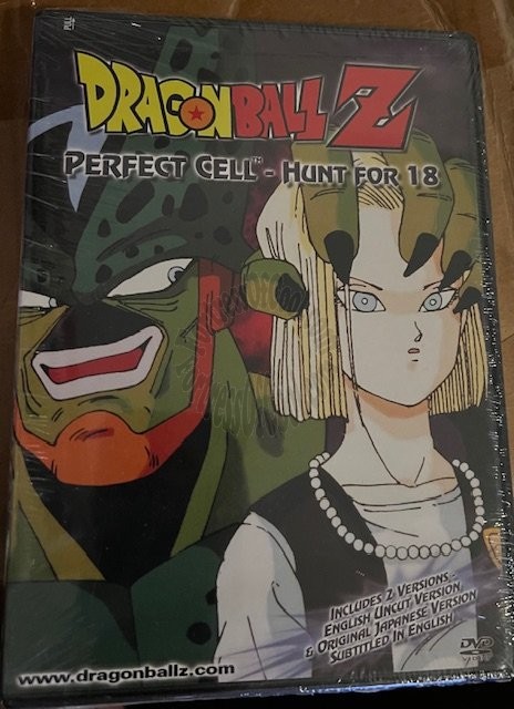 DRAGON BALL Z VOL 43 PERFECT CELL HUNT FOR 18 DVD - NEW - SEALED