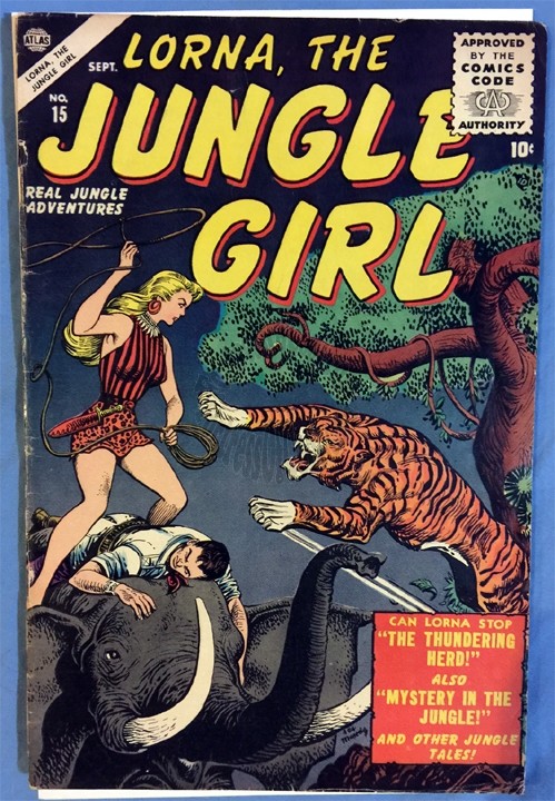 Lorna the Jungle Girl #15 (Formerly Lorna the Jungle Queen)