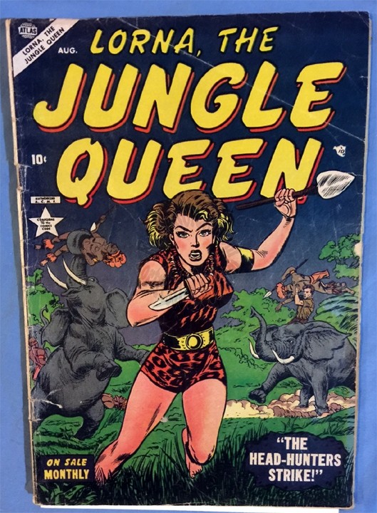 LORNA THE JUNGLE QUEEN #2 (Becomes Lorna The Jungle Girl) (1st appearance of Greg Knight)