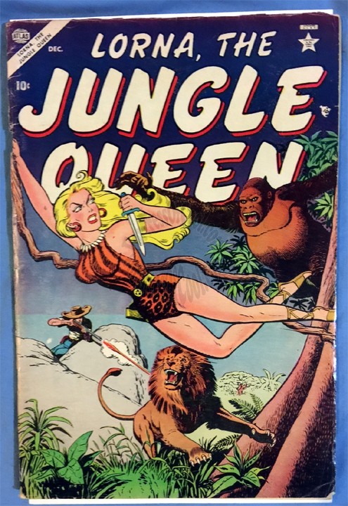 Lorna the Jungle Queen #4 (Becomes Lorna The Jungle Girl)