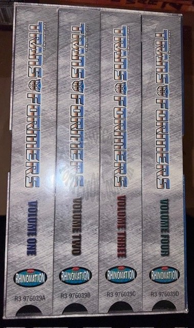 TRANSFORMERS SEASON 1 BOX SET VIDEO - VHS - NEW - SEALED