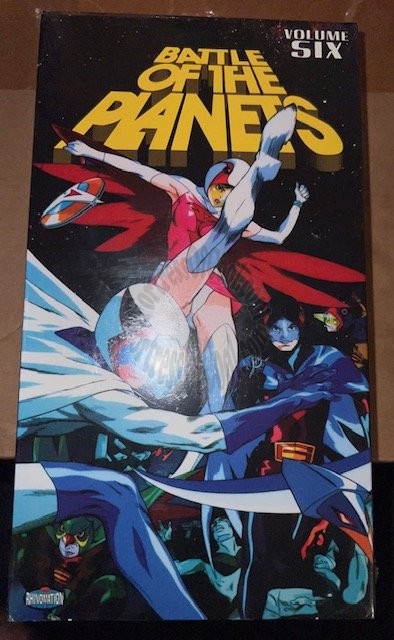 BOTP BATTLE OF THE PLANETS VOL 6 VIDEO - VHS - NEW - SEALED