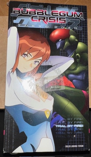 BUBBLEGUM CRISIS 2040 VOL 2 VIDEO DUB - VHS - NEW - SEALED