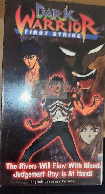 DARK WARRIOR FIRST STRIKE VHS - NEW - SEALED