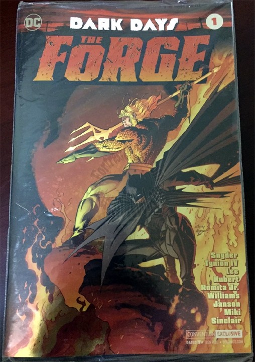 DARK DAYS: FORGE #1 "SILVER" SAN DIEGO COMIC CON 2017 EXCLUSIVE VARIANT (SDCC)