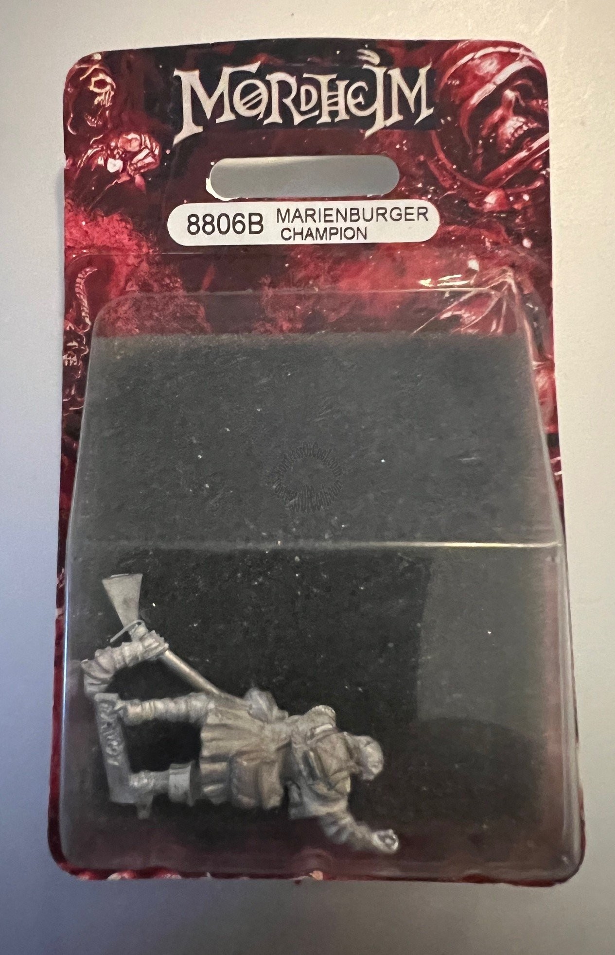 Warhammer Mordheim Marienburger Champion w/Flail Blister 8806B (Sealed) Miniatures 