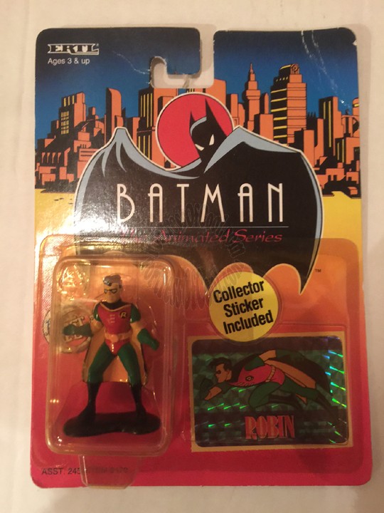 Robin Batman Animated Diecast Metal Figure