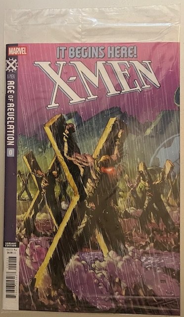 Marvel Comics X-Men: Age of Revelation #0 - Variant Cover by Humberto Ramos - 1 Per Retailer - SEALED