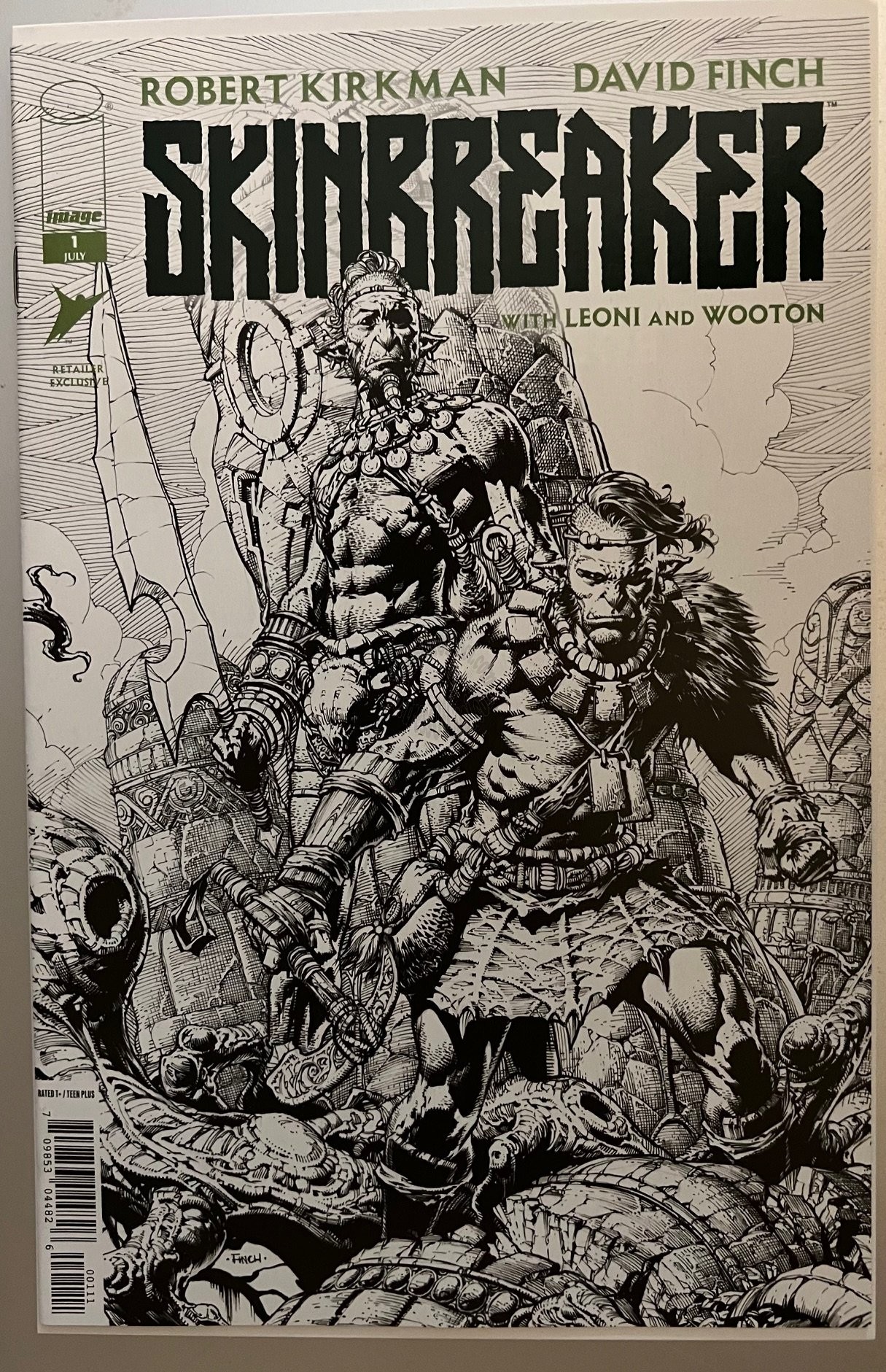 SKINBREAKER #1 2025 RETAILER EXCLUSIVE ASHCAN PROMO