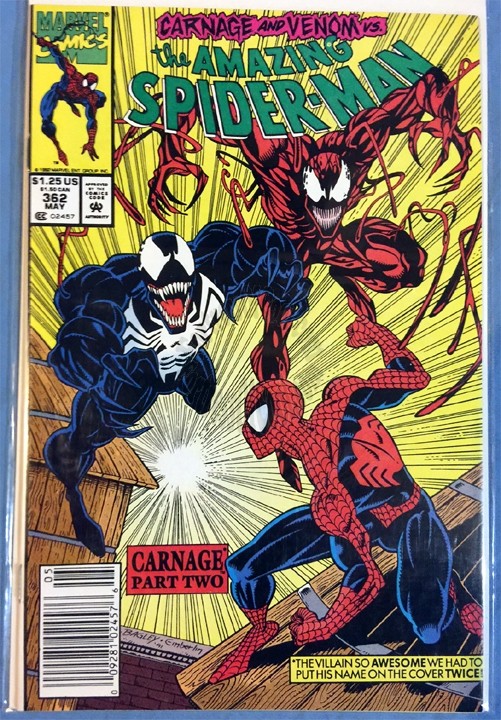 Amazing Spider-Man #362 (First Print) (2nd Appearance Carnage)