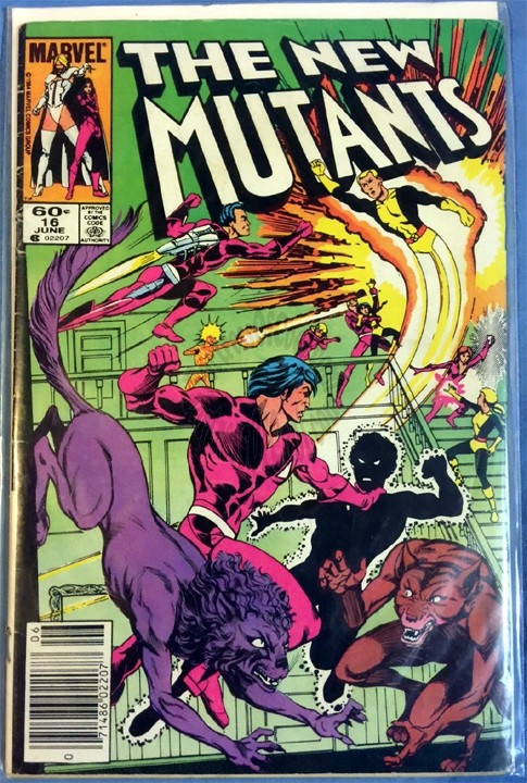 New Mutants #16 (First Appearance of Warpath)