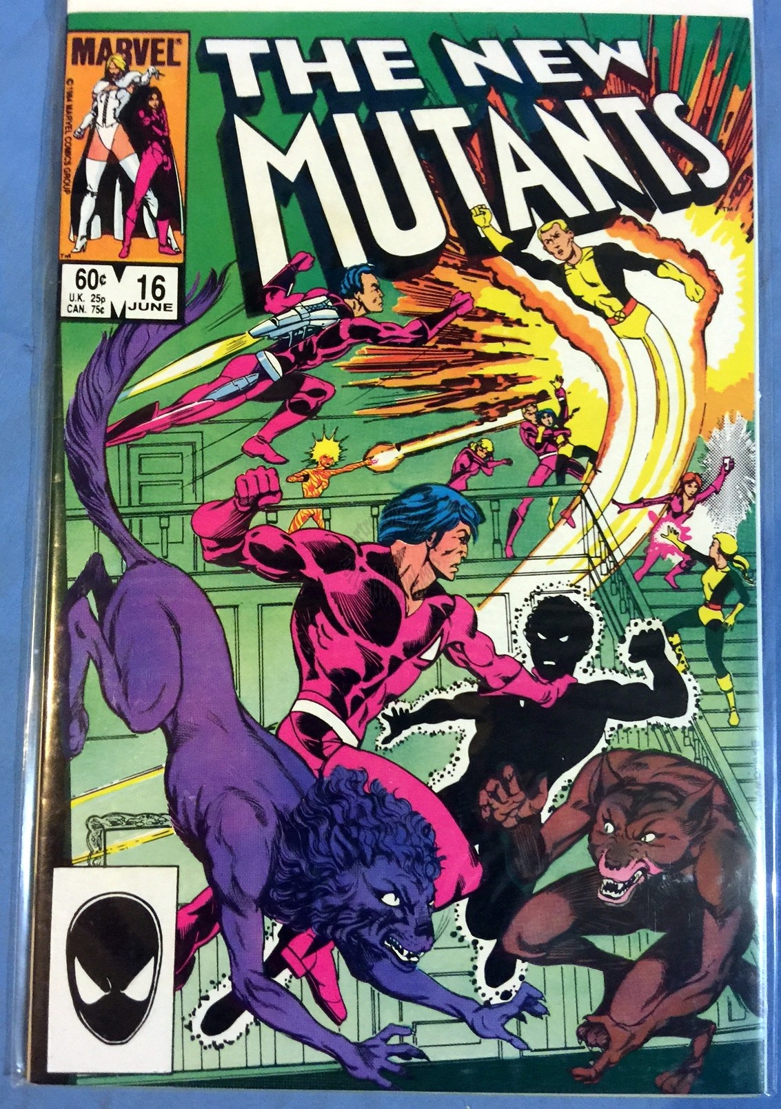 New Mutants #16 (First Appearance of Warpath)