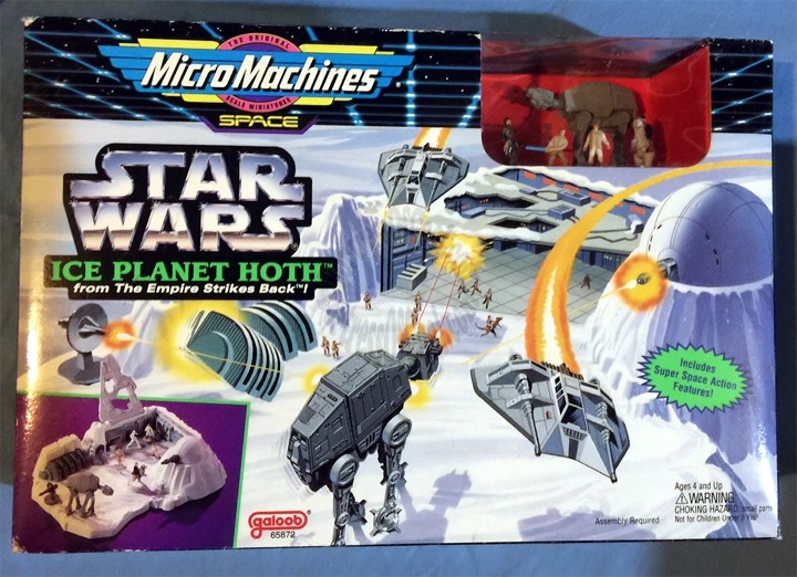 Ice Planet Hoth - Empire Strikes Back - Micro Machines Playset