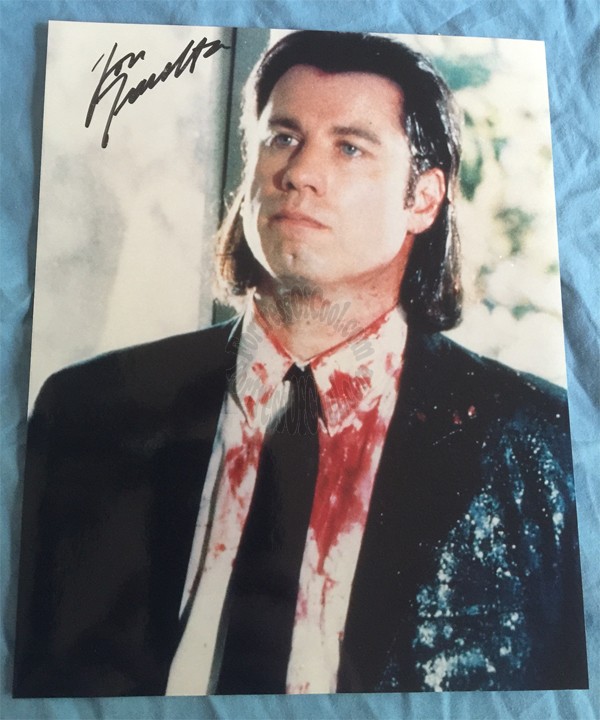 John Travolta Autographed 8x10 Photo