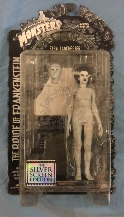 Universal Studios Monsters Elsa Lanchester The BRIDE OF FRANKENSTEIN Universal Studios Classic Monster Silver Screen Edition Action Figure 