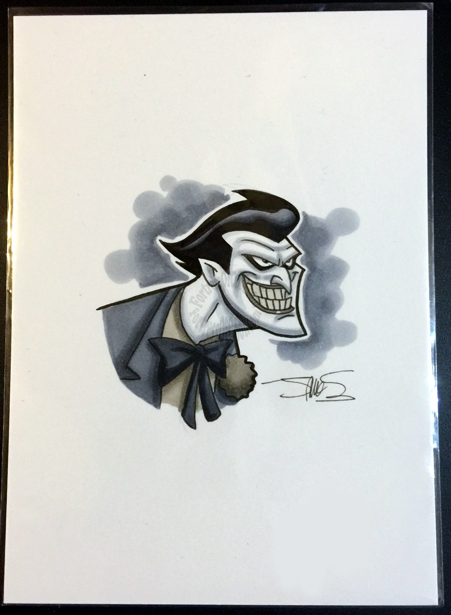 JOKER - JAMES SILVANI SIGNED ORIGINAL ART