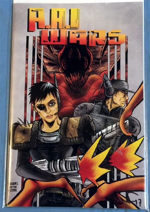 A.A.I. WARS #1 - SIGNED BY JASON FLOWERS