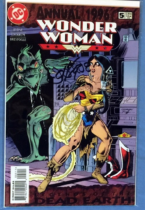 Wonder Woman Annual #5 Signed / Autographed John Byrne