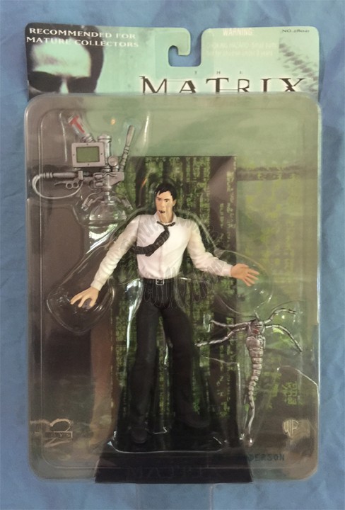 Mr. Anderson / Neo Action Figure - The Matrix Series 2