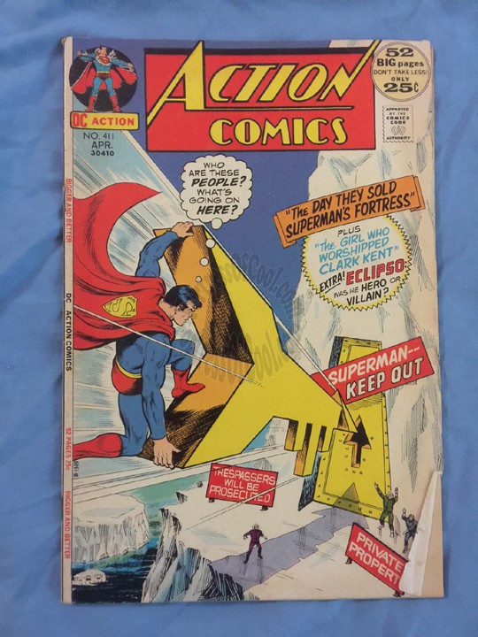 ACTION COMICS #411