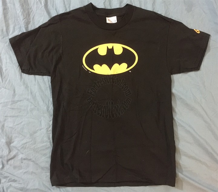 BATMAN LOGO YOUTH T-SHIRT LARGE