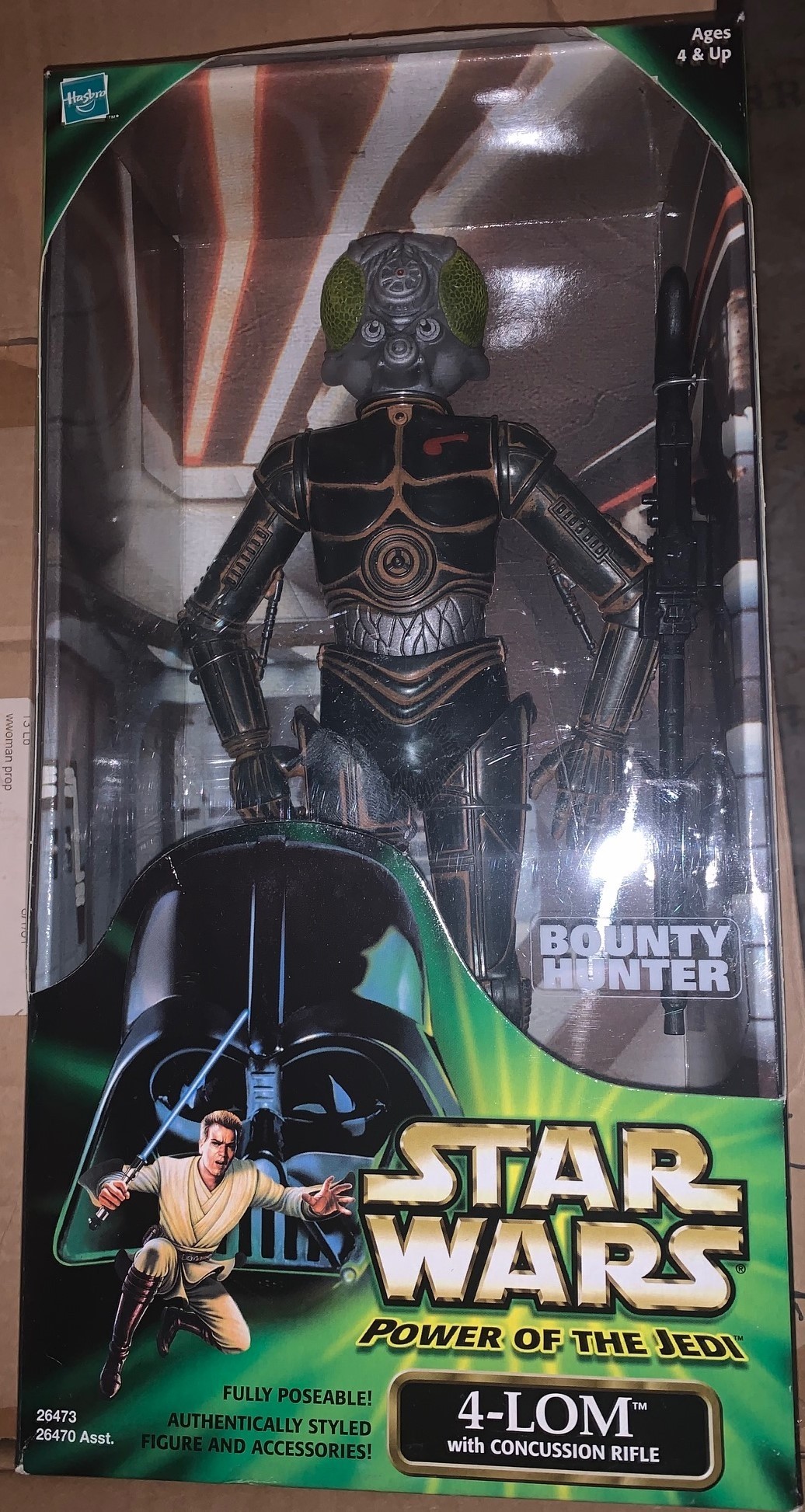 4-LOM STAR WARS 12" POWER OF THE JEDI FIGURE