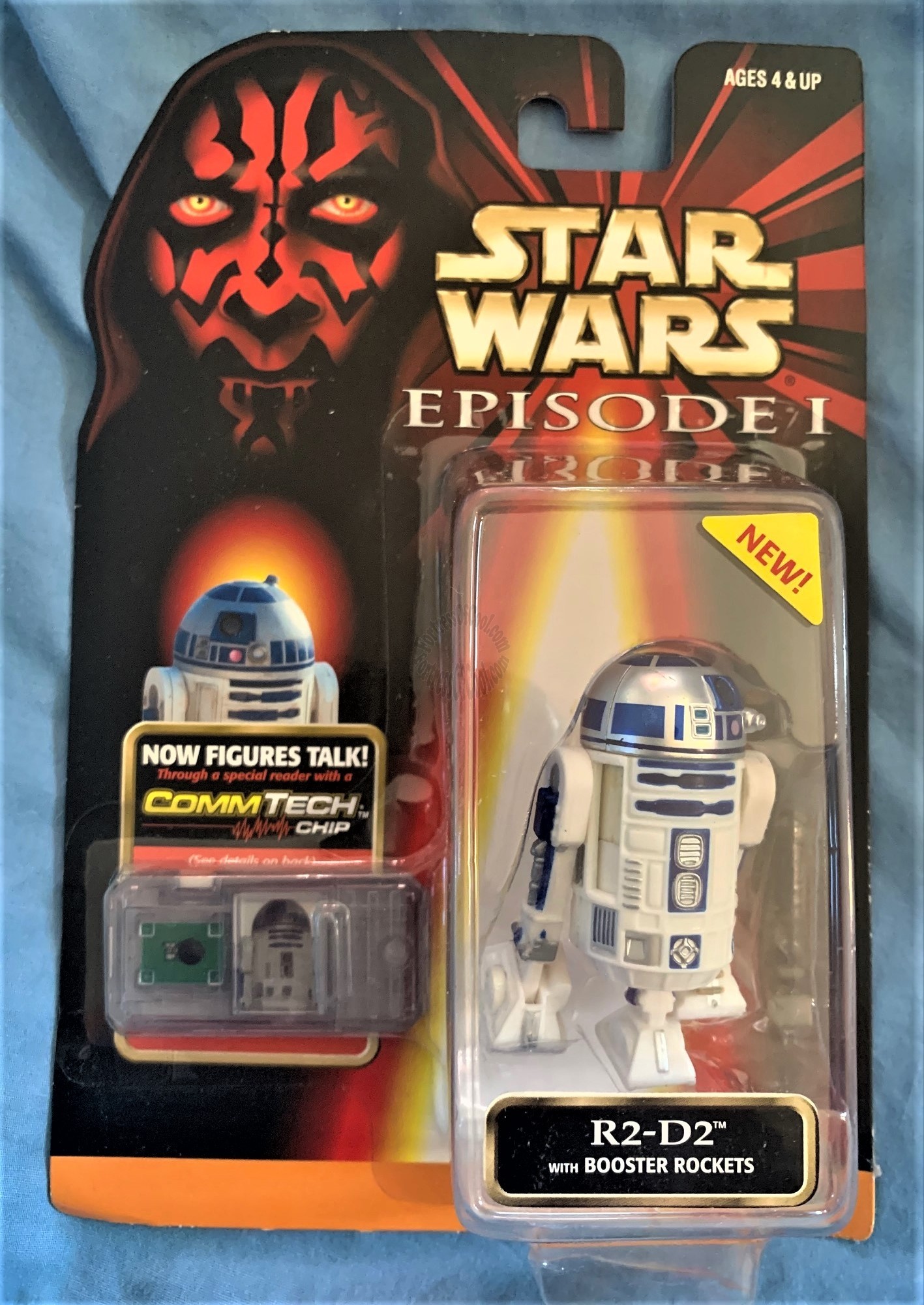 R2-D2 with booster rockets EPISODE I FIGURE