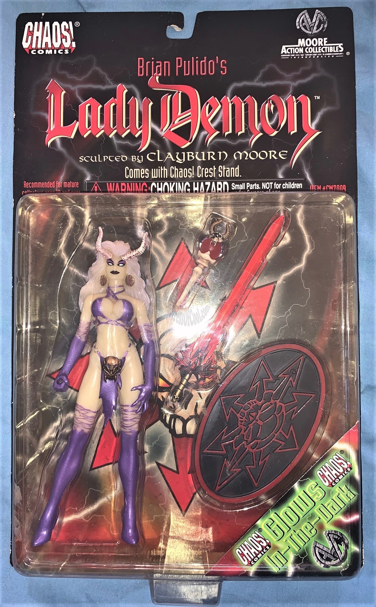 LADY DEATH GLOW IN THE DARK FIGURE