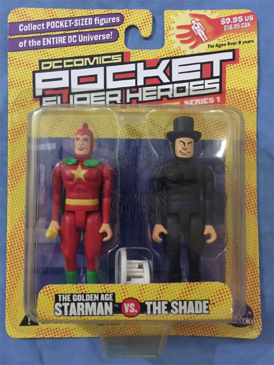 POCKET SIZE HEROES SERIES I GOLDEN AGE STARMAN & THE SHADE