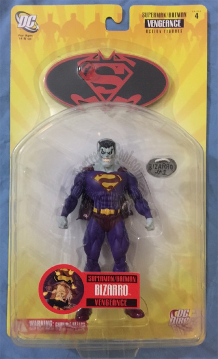 SUPERMAN BATMAN SERIES 4 BIZARRO ACTION FIGURE