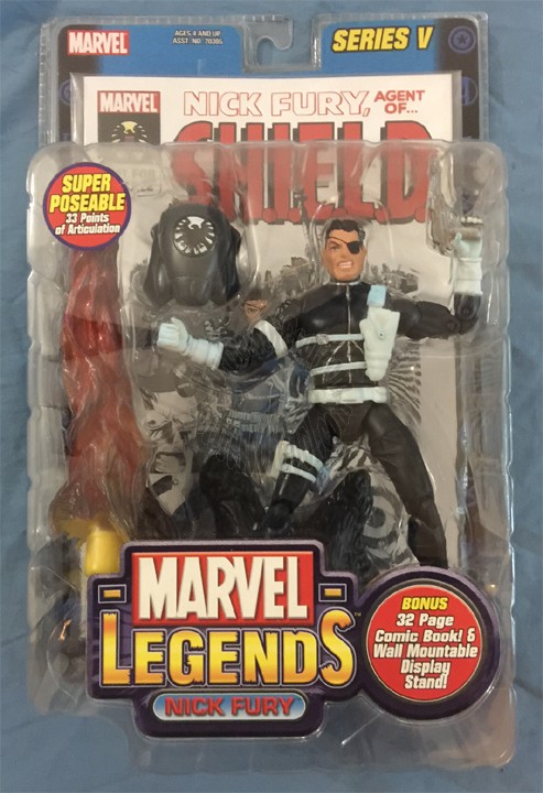 Marvel Legends Series V (5): Nick Fury Figure