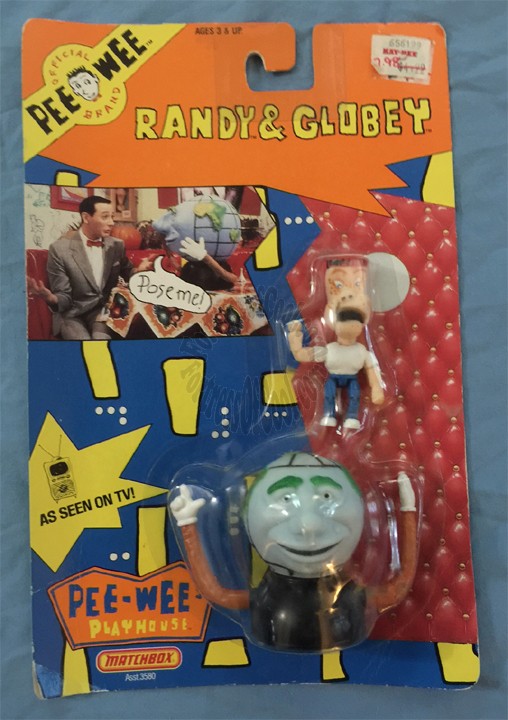 Pee-Wee's Playhouse Randy and Globey Figure