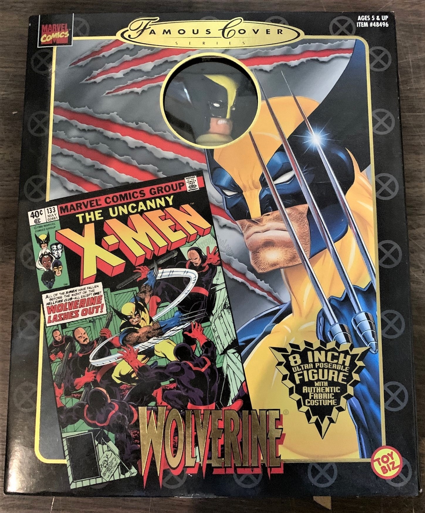 Wolverine - Famous Covers Figure (Yellow)