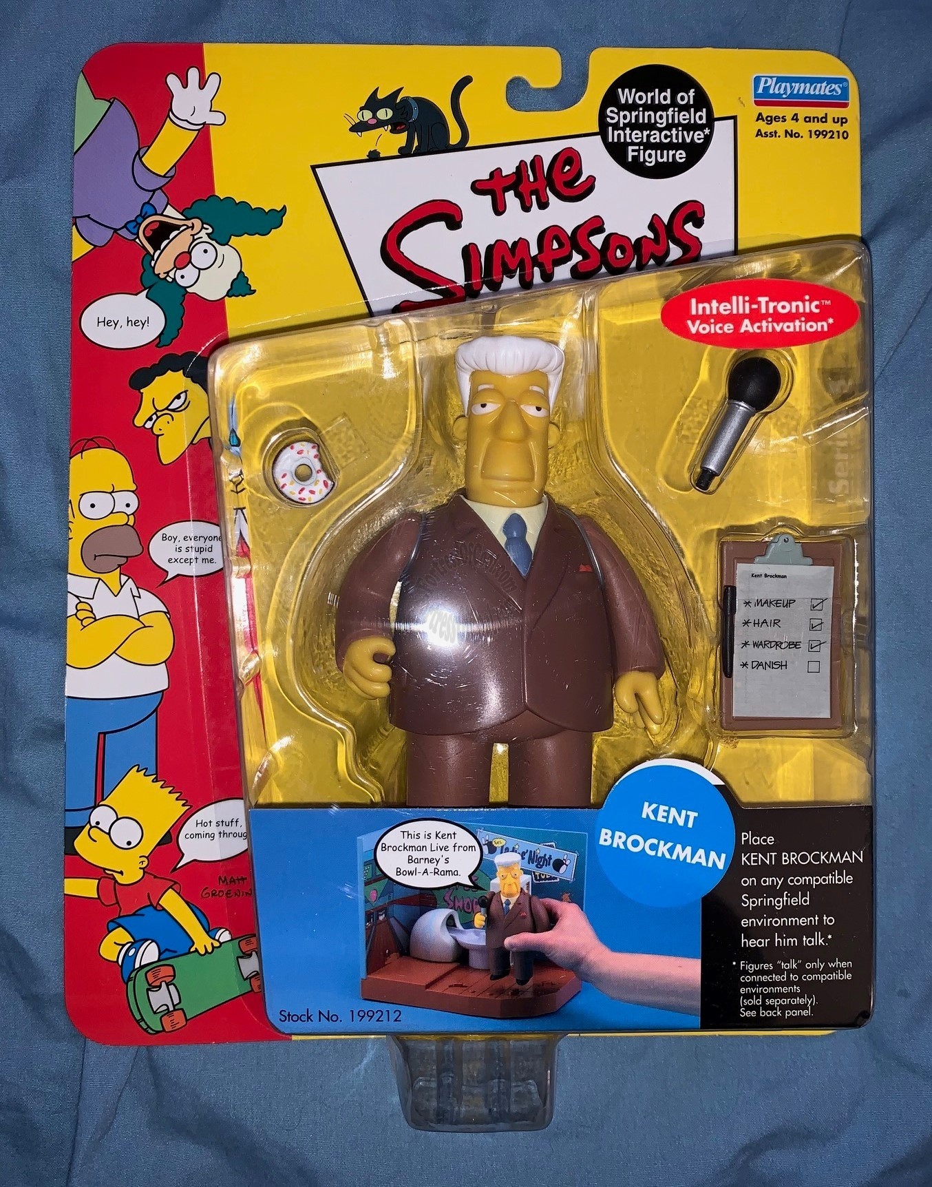 KENT BROCKMAN SIMPSONS SERIES 5 FIGURE 