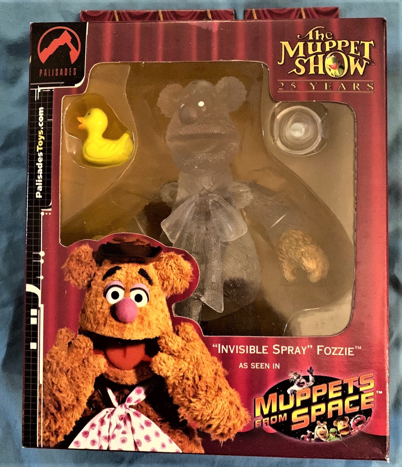 Invisible Spray Fozzie Bear The Muppets 2002 San Diego Comic-Con SDCC Exclusive Action Figure