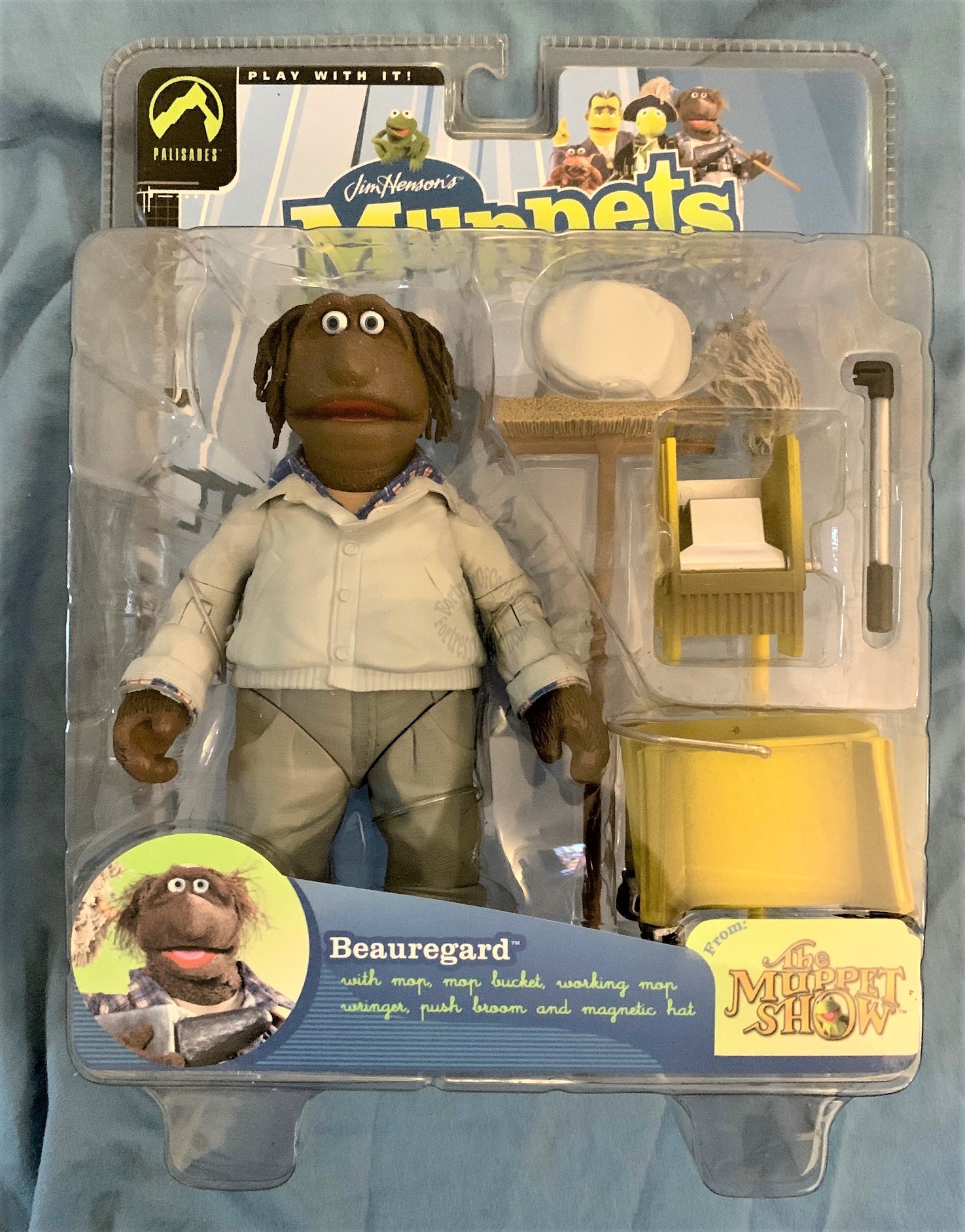 BEAUREGARD THE STAGEHAND MUPPETS SERIES SEVEN FIGURE