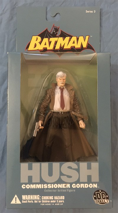 BATMAN HUSH SERIES 3 COMISSIONER GORDON ACTION FIGURE