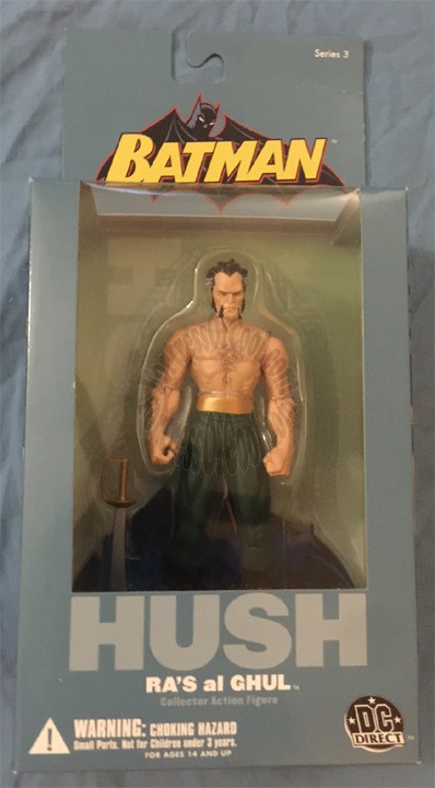 BATMAN HUSH SERIES 3 RAS AL GHUL ACTION FIGURE