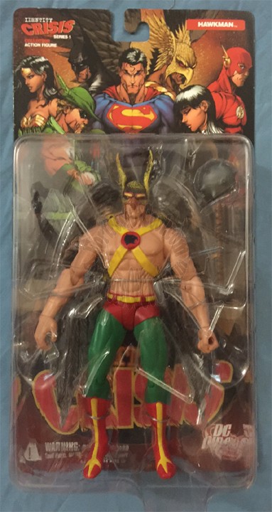 HAWKMAN IDENTITY CRISIS SERIES 1 FIGURE