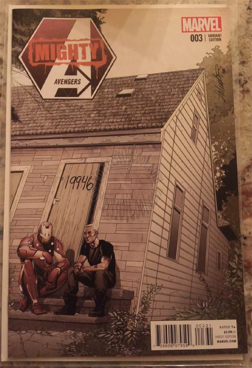 MIGHTY AVENGERS #3 Salvador Larroca Eminem Variant