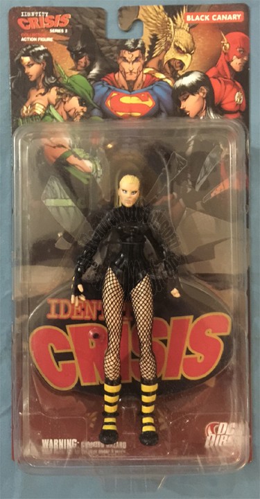 BLACK CANARY IDENTITY CRISIS SERIES 2 FIGURE