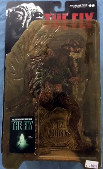 THE FLY MOVIE MANIACS SERIES 3 FIGURE