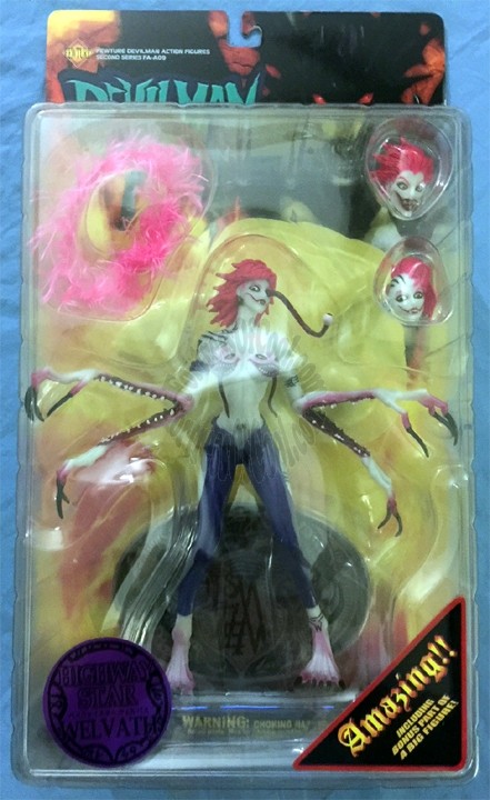 DEVILMAN HIGHWAY STAR WELVATH ACTION FIGURE
