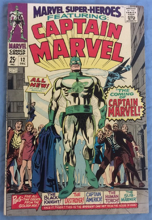 Marvel Super-Heroes #12 (1st Appearance of Captain Marvel)