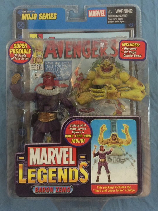 Baron Zemo Marvel Legends Series 14 (Mojo Series) Figure