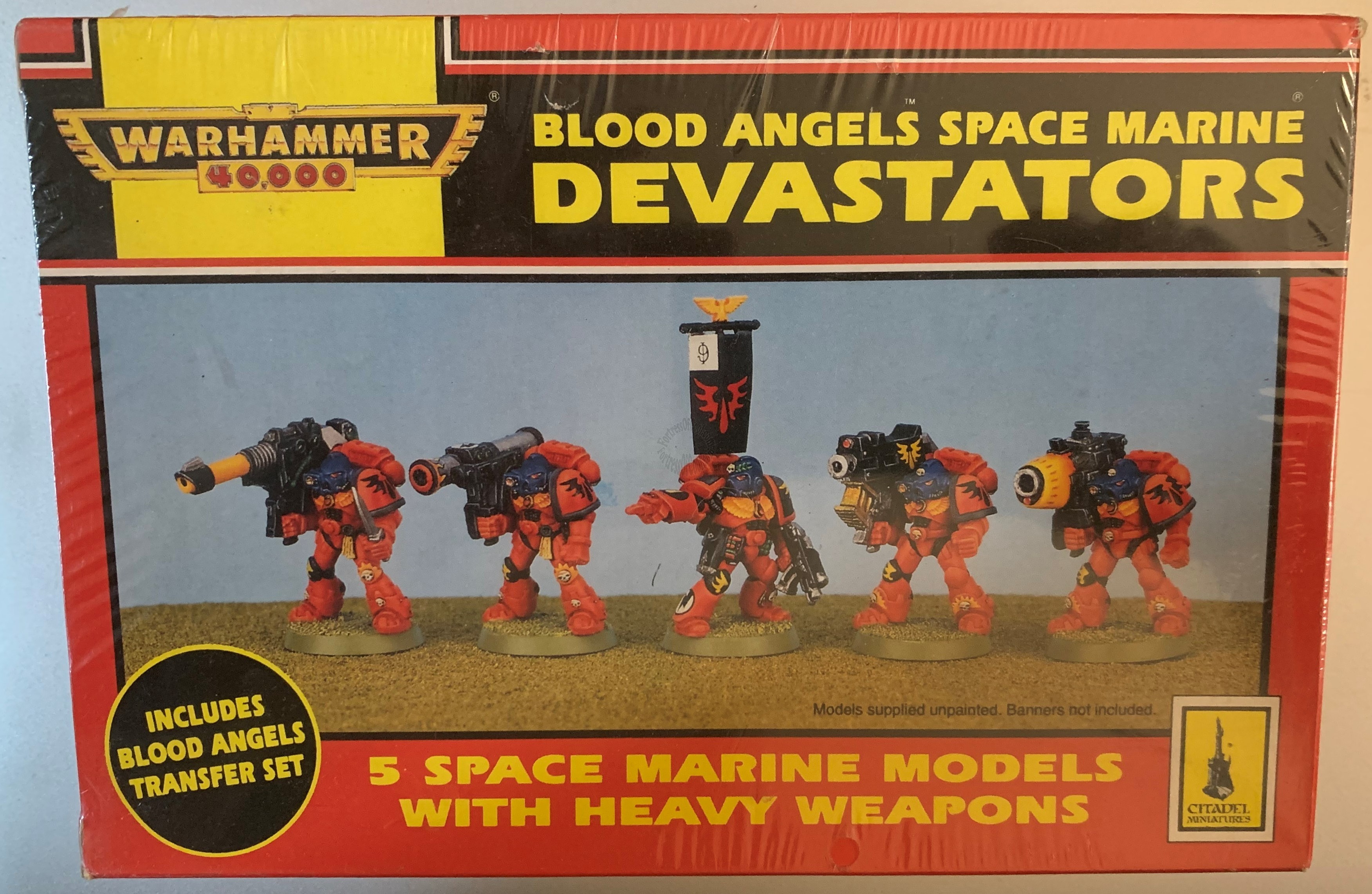 WARHAMMER 40K BLOOD ANGELS DEVASTATORS SEALED OOP MIB