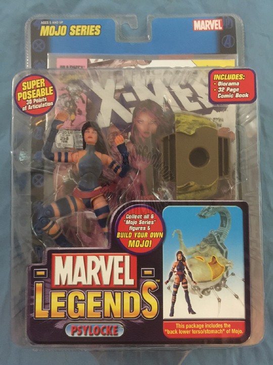 Psylocke Marvel Legends Series 14 (Mojo Series) Figure