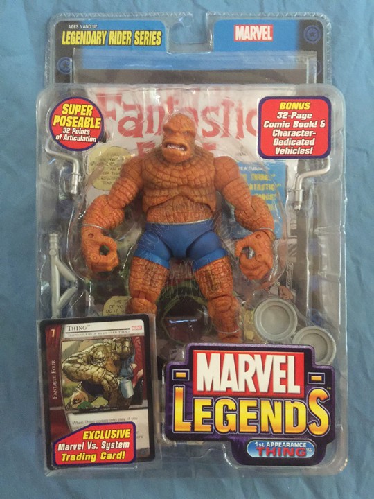 Thing First Appearance Marvel Legends Series 11 (Legendary Riders Series) Figure