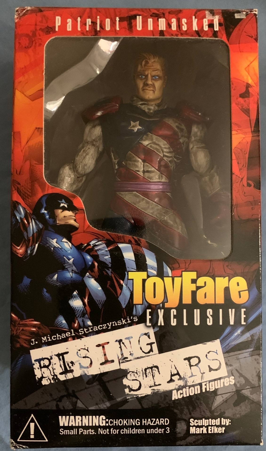 Patriot Unmasked Toyfare Exclusive Rising Stars Action Figure