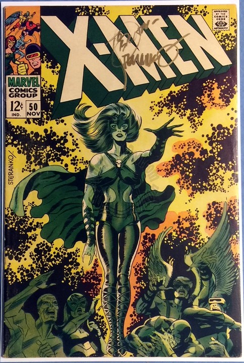 Uncanny X-Men #50 (Signed by Jim Steranko)